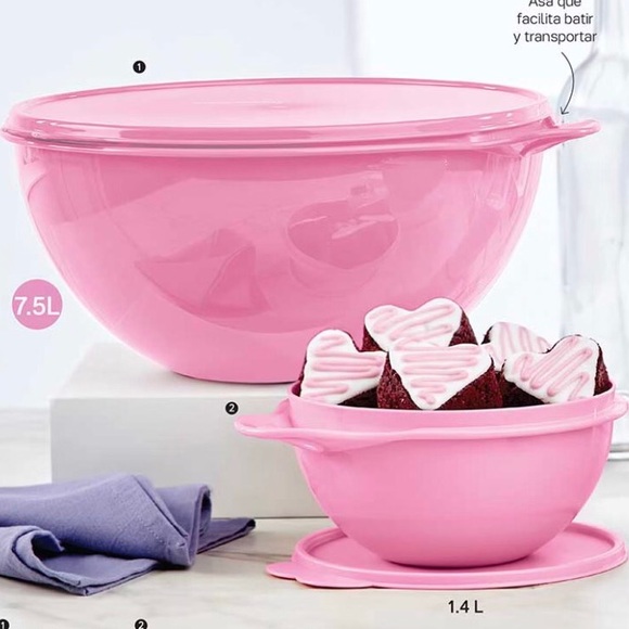 Tupperware Thatsa Bowl Set of 2 - Picture 5 of 12